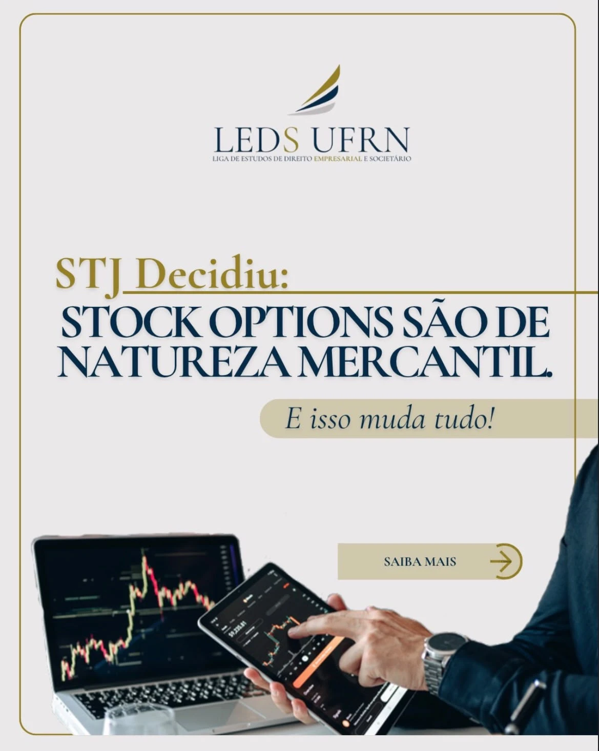 STJ decidiu: stock options são de natureza mercantil